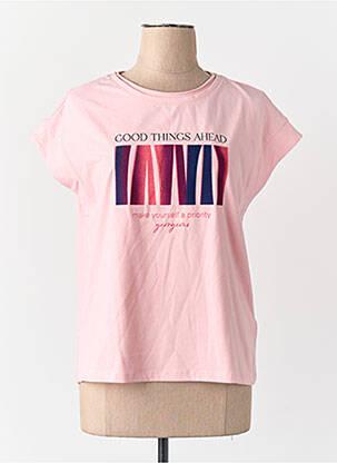 T-shirt rose STREET ONE femme