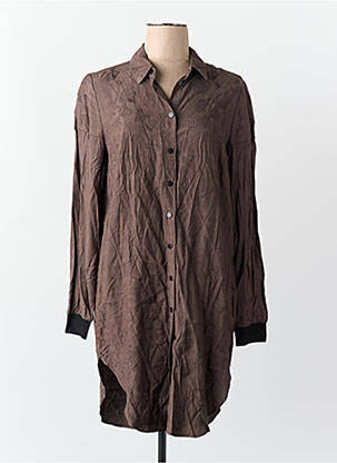 Chemisier marron NÜ femme