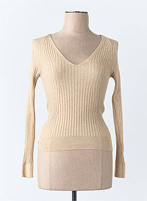 Pull marron MANGO femme