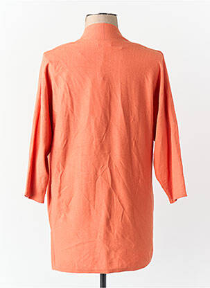 Gilet manches longues orange S.OLIVER femme