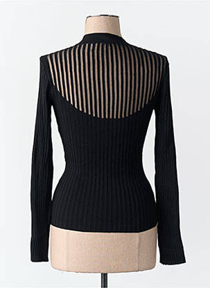 Pull noir MORGAN femme