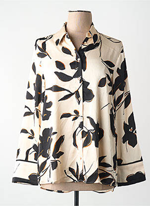 Chemisier beige MANGO femme