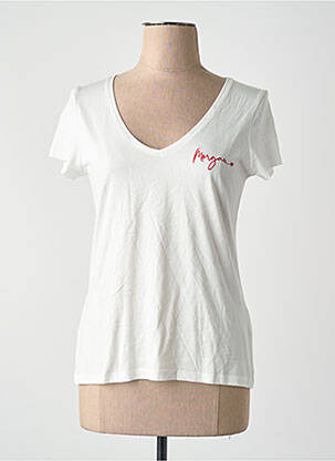 T-shirt blanc MORGAN femme