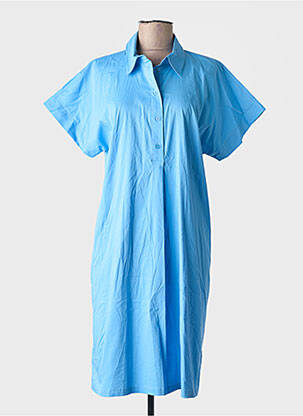 Robe courte bleu MORE & MORE femme