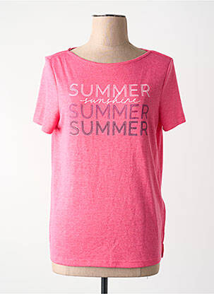 T-shirt rose STREET ONE femme