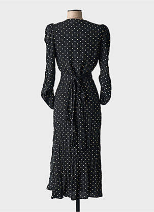 Robe longue noir MANGO femme