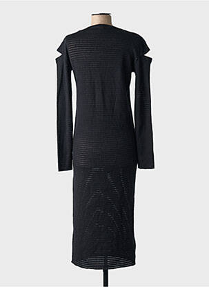 Robe longue noir NÜ femme