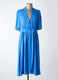 Robe courte bleu MORGAN femme