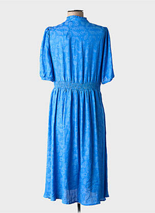 Robe courte bleu MORGAN femme