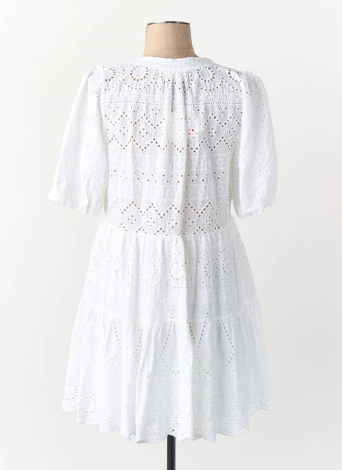 Robe courte blanc VICOLO femme