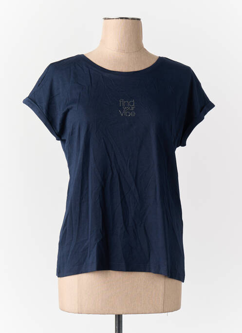T-shirt bleu STREET ONE femme
