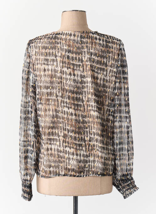Chemisier coupe droite beige VILA femme
