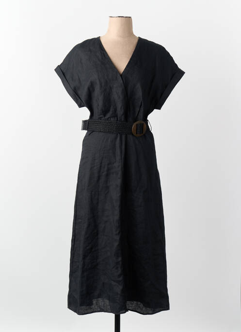 Robe courte noir MANGO femme