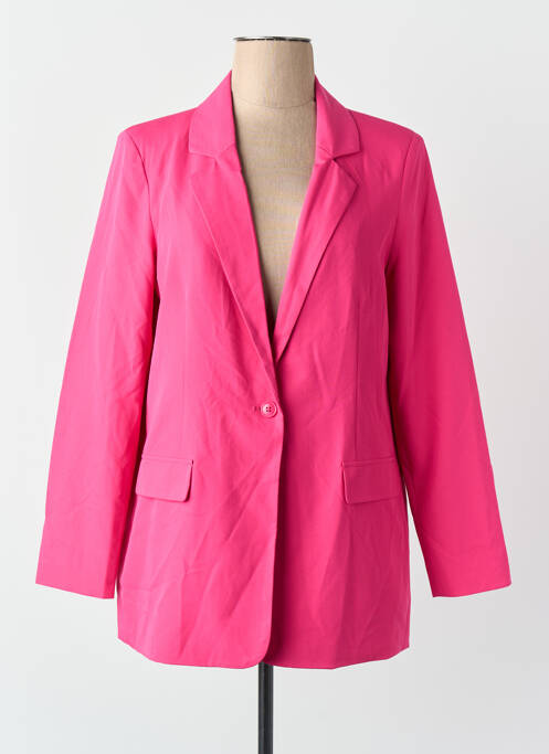 Blazer col tailleur rose VERO MODA femme