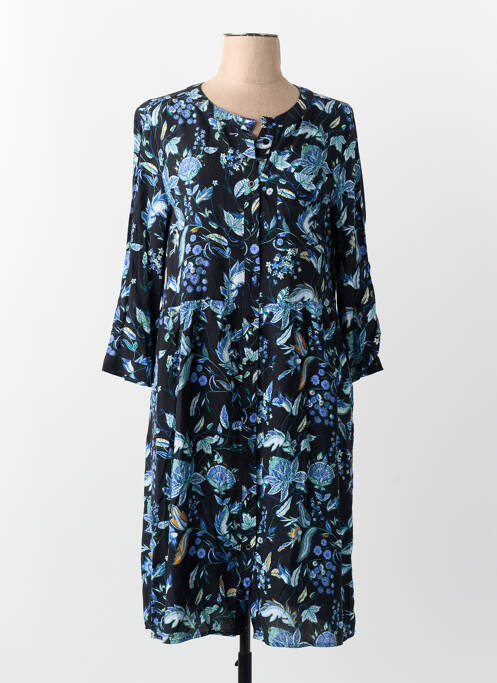 Robe mi-longue bleu STREET ONE femme