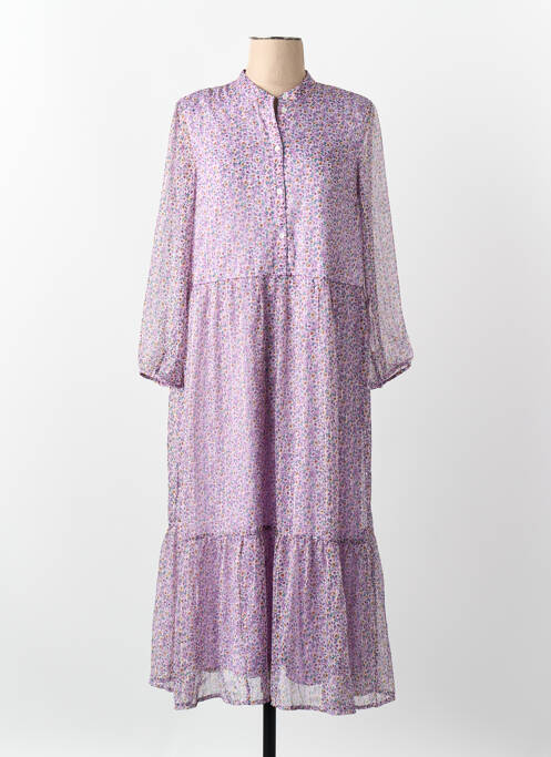 Robe longue violet VERO MODA femme