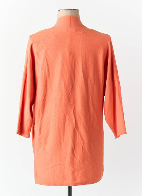 Gilet manches longues orange S.OLIVER femme