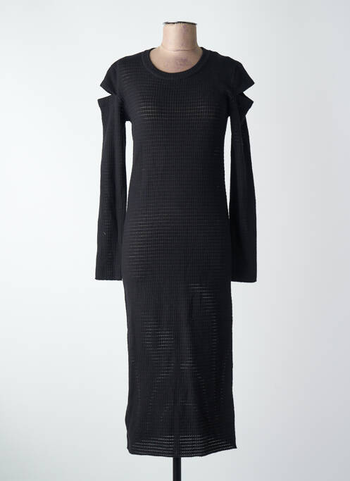Robe longue noir NÜ femme