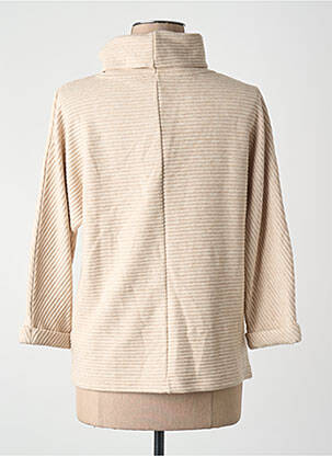 Pull col roulé beige STREET ONE femme