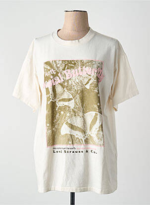 T-shirt beige LEVI'S femme