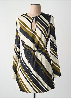 Robe mi-longue noir MANGO femme