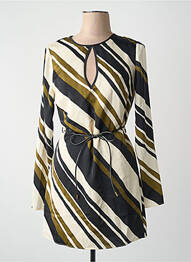 Robe mi-longue noir MANGO femme