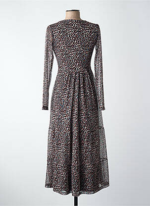 Robe longue marron ZABAIONE femme