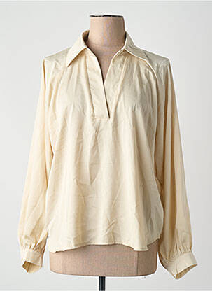 Chemisier beige JS MILLENIUM femme