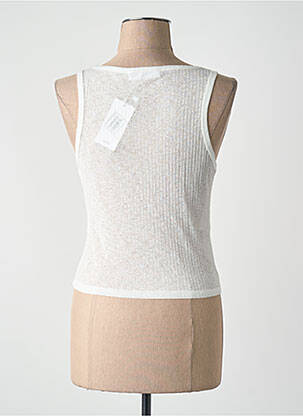 Débardeur blanc MANGO femme