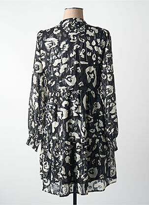 Robe courte manches longues manches longues noir ONLY femme
