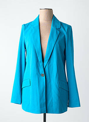 Blazer col tailleur bleu VERO MODA femme