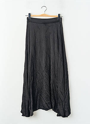 Jupe mi-longue noir ASTRID BLACK LABEL femme