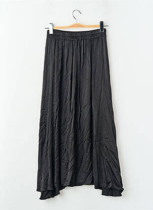 Jupe mi-longue noir ASTRID BLACK LABEL femme
