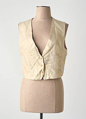 Gilet sans manche beige VICOLO femme