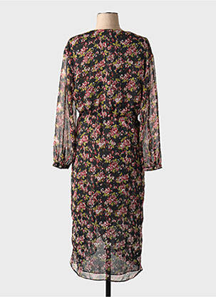 Robe longue noir MANGO femme