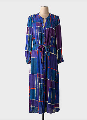 Robe longue violet CAROLL femme