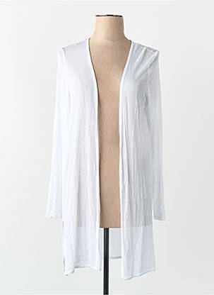 Gilet manches longues blanc STREET ONE femme
