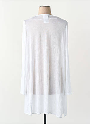 Gilet manches longues blanc STREET ONE femme