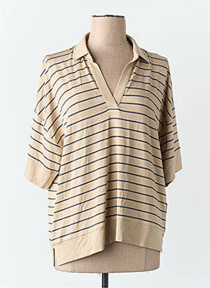 Polo beige TOM TAILOR femme