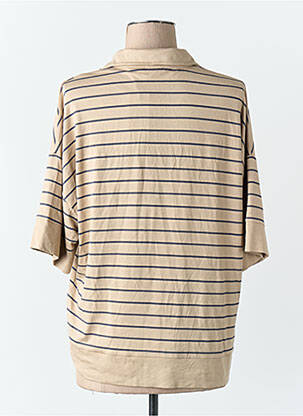 Polo beige TOM TAILOR femme