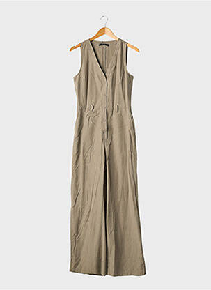 Combi-pantalon vert MANGO femme