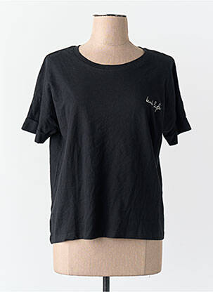 T-shirt noir JACQUELINE DE YONG femme