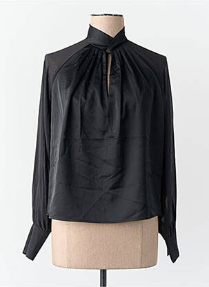 Blouse manches longues manches longues noir VERO MODA femme