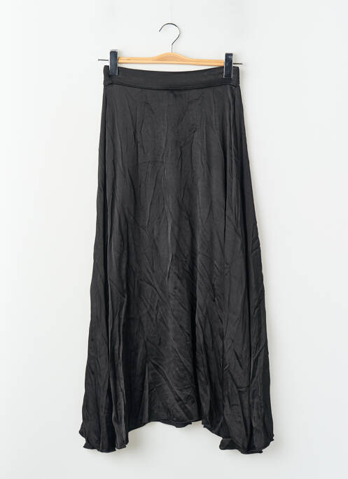 Jupe mi-longue noir ASTRID BLACK LABEL femme