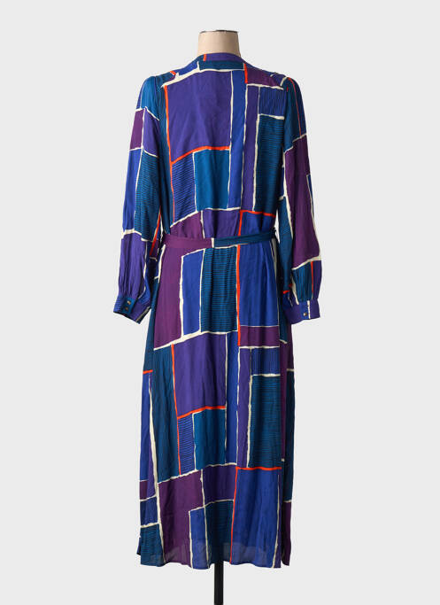 Robe longue violet CAROLL femme