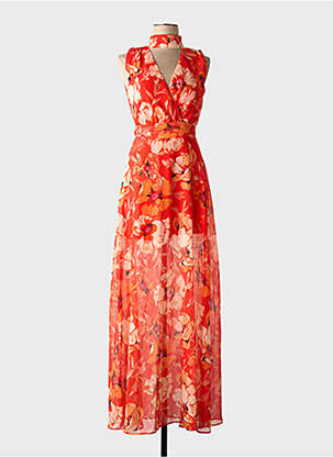 Robe courte orange MORGAN femme