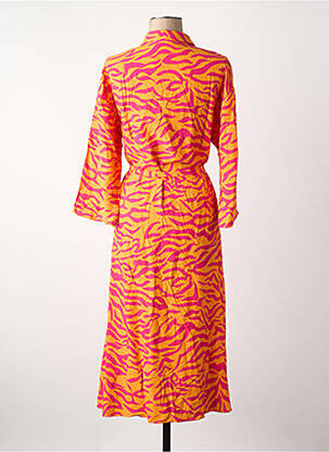 Robe longue orange VILA femme