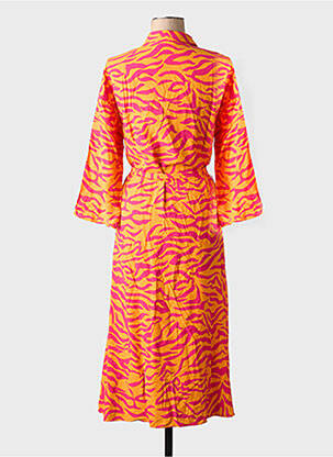 Robe longue orange VILA femme