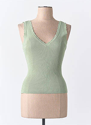 Débardeur vert MORGAN femme