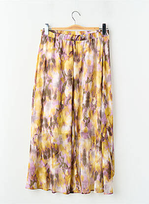 Jupe mi-longue multicolore MORGAN femme